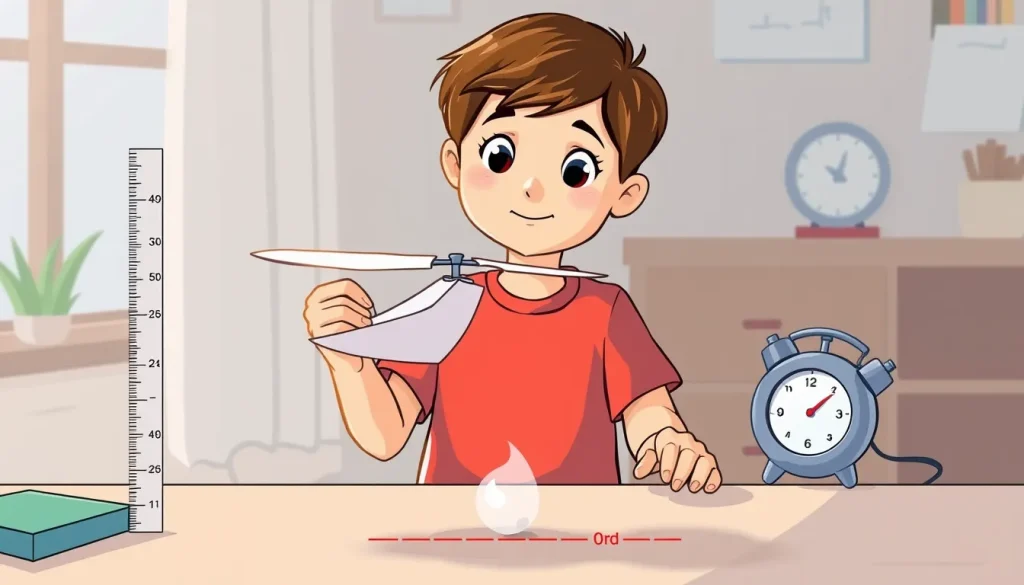 Featured image for How Does Paper Helicopter Rotor Length Affect Fall Time? —